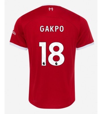 Liverpool Cody Gakpo #18 Hemmatröja 2023-24 Kortärmad